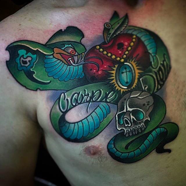 彩绘纹身 多款彩绘纹身简单线条纹身图案