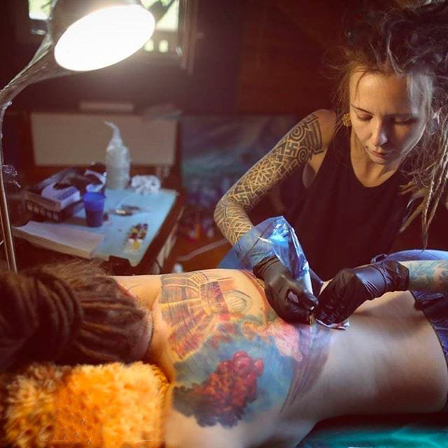 彩绘纹身 多款素描纹身抽象纹身图案