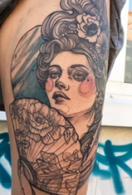 人物肖像纹身 多款素描纹身人物肖像纹身图案