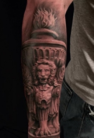 黑灰纹身 多款黑灰纹身点刺技巧抽象纹身图案