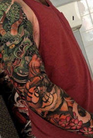 彩绘纹身 多款素描纹身彩绘经典纹身图案