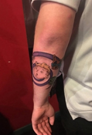 小王子纹身 男生手臂上小王子纹身图片