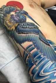 彩绘纹身 多款点刺纹身彩绘素描纹身图案