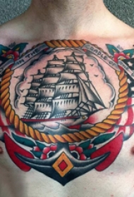 纹身彩色 多款彩绘纹身素描传统纹身图案