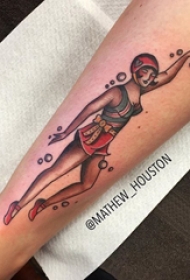 纹身old school风格 多款简单线条纹身素描old school纹身图案