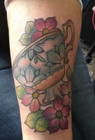 小清新文艺纹身 男生手臂上小清新文艺纹身图片