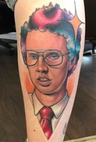 恐怖纹身 多款恐怖纹身彩色人物肖像纹身图案