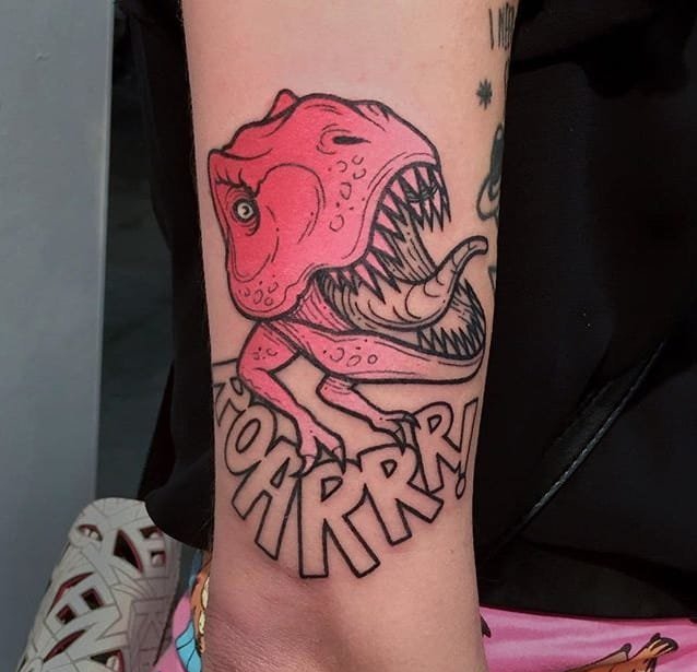 超漂亮的彩色渐变纹身图案来自纹身师热内罗