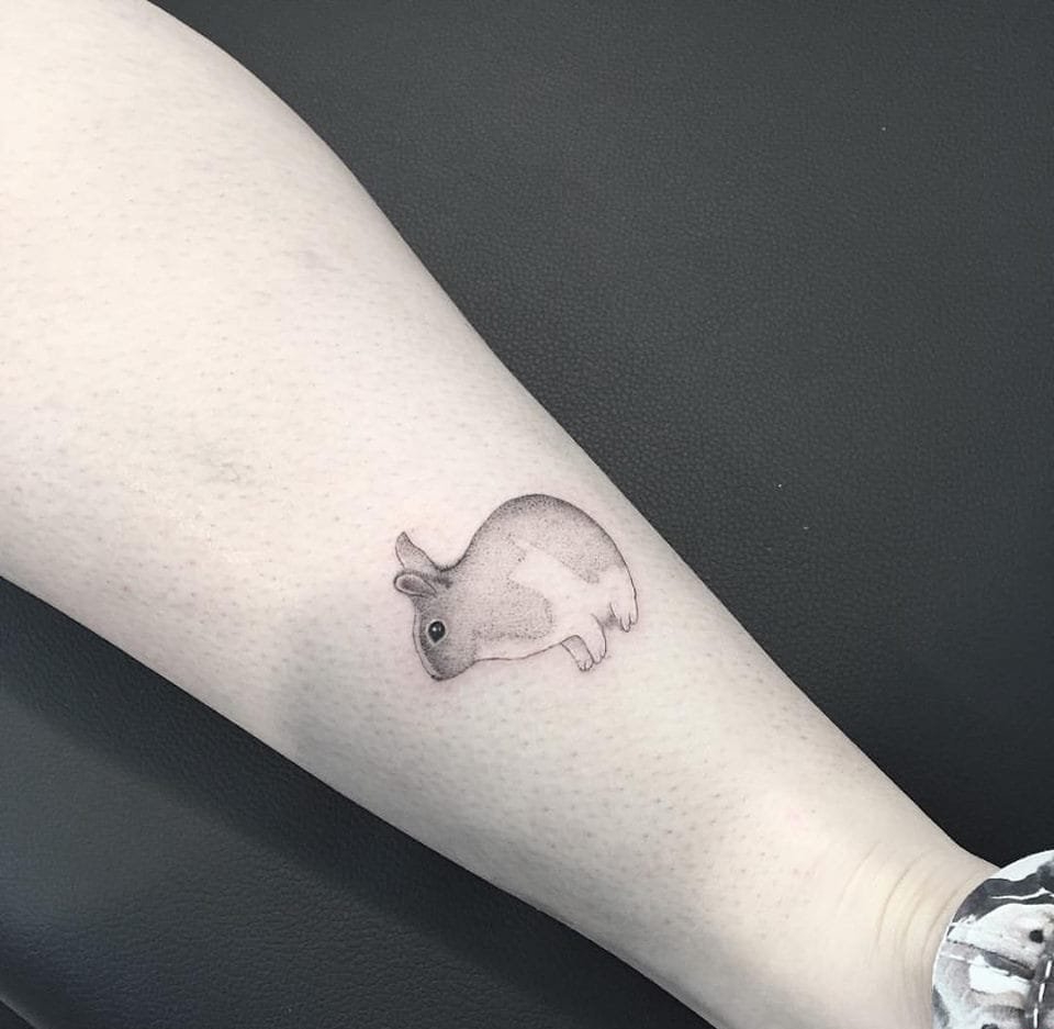 令人陶醉的细线条素描纹身图案来自纹身师杰西卡