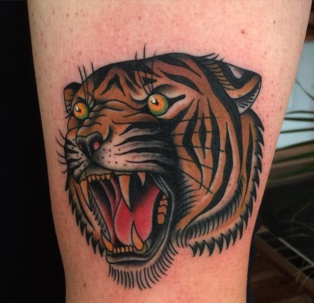 精美的传统动物纹身图案