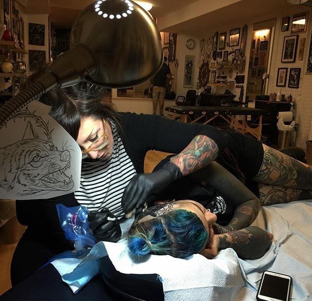 多款极其精美的新传统Neo-Traditional风格动物纹身图案