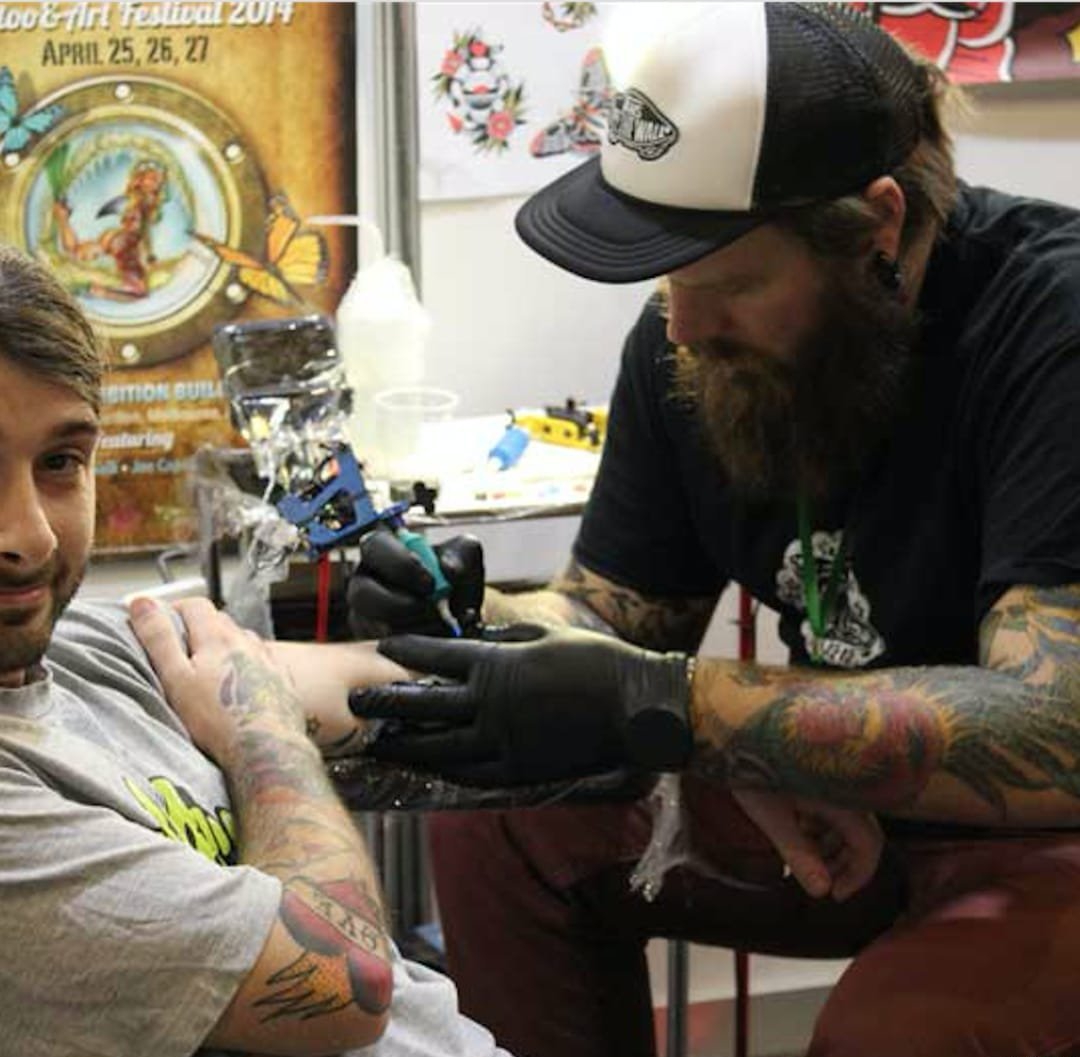 超完美的传统纹身图案来自于纹身师摩西