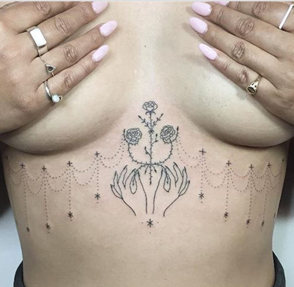 多款关于手部手指主题纹身图案欣赏来自埃夫里