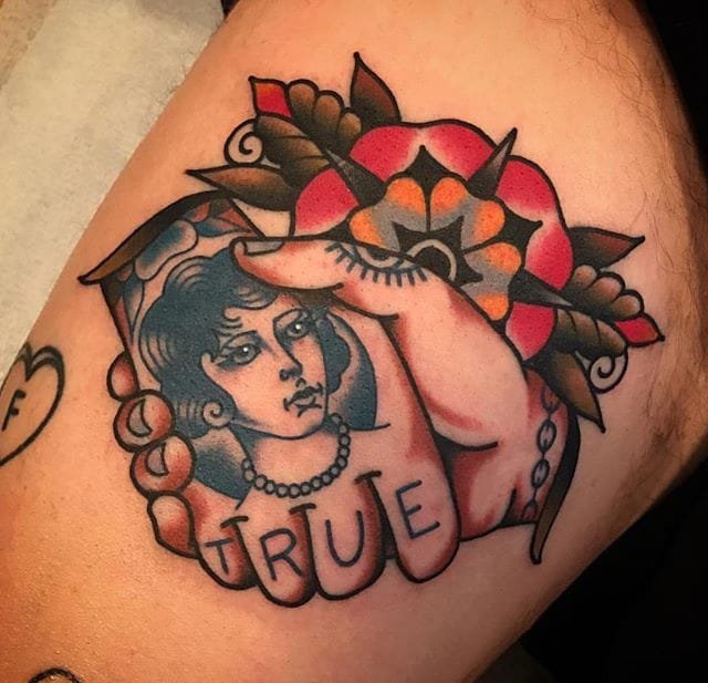 多款关于手部手指主题纹身图案欣赏来自埃夫里