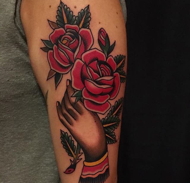 多款关于手部手指主题纹身图案欣赏来自埃夫里