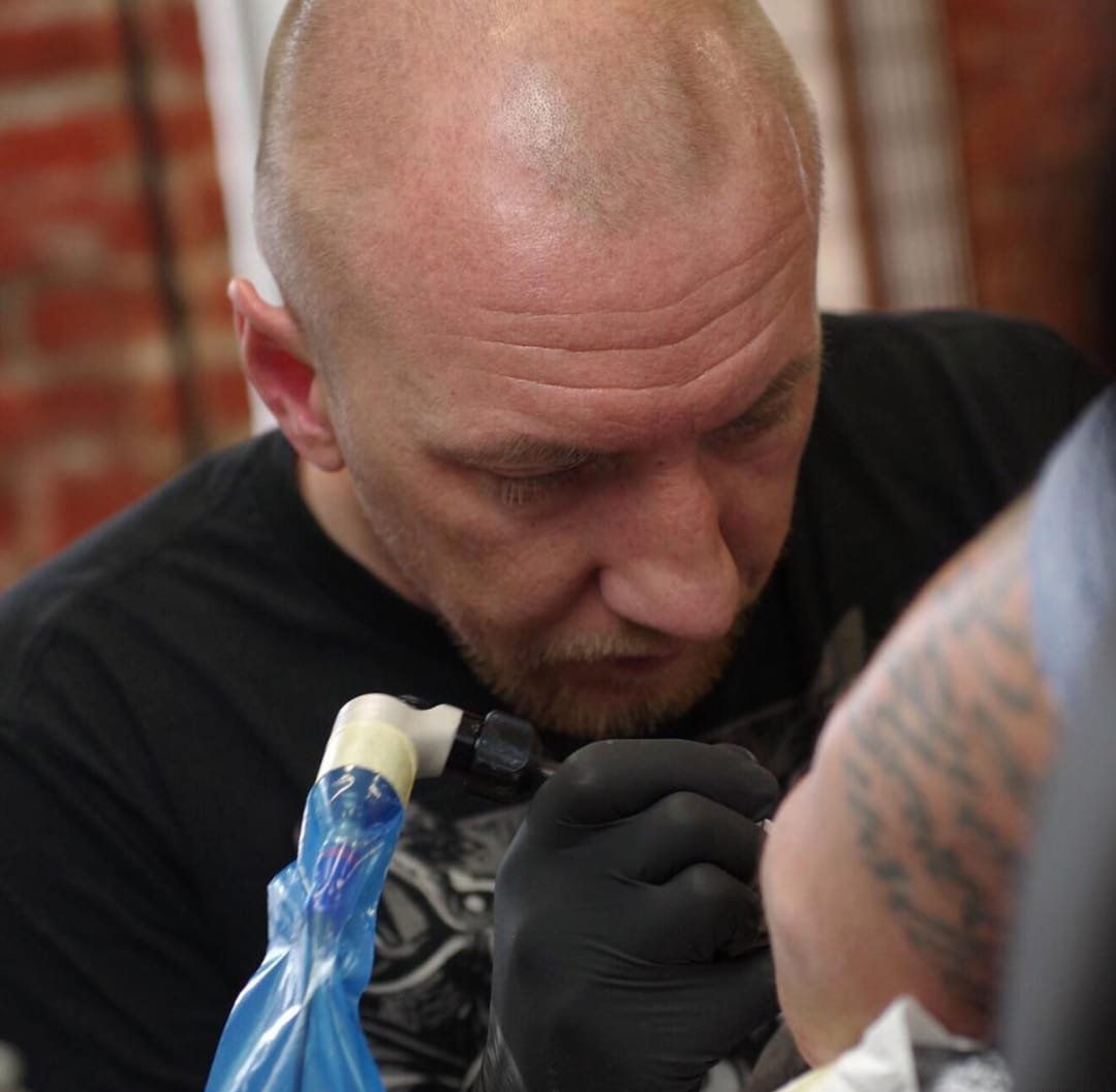 多款手臂上的黑暗的超现实主义风格纹身图案