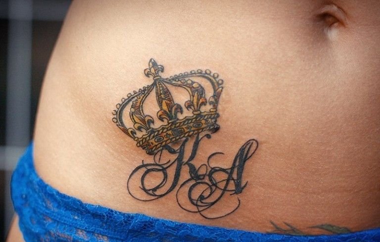 多款漂亮的花体字纹身图案