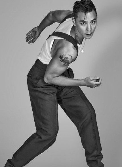 吴彦祖手臂纹身图案