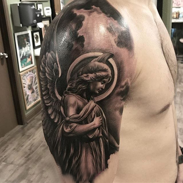 点刺纹身 多款简单线条纹身点刺技巧黑灰纹身图案