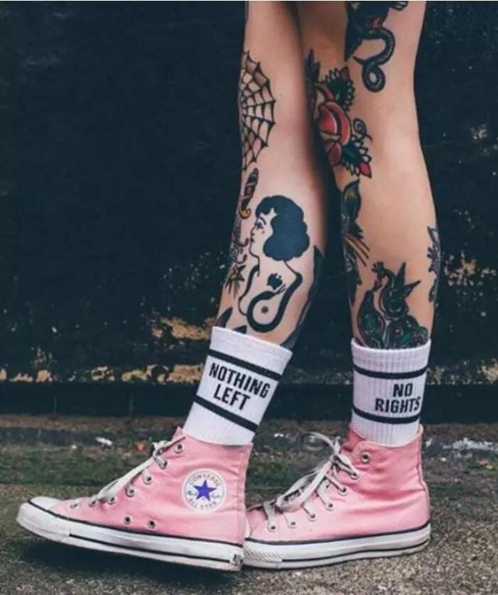 选个好看的腿部刺青 怎么搭都帅气满分