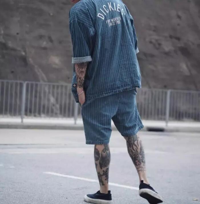 选个好看的腿部刺青 怎么搭都帅气满分