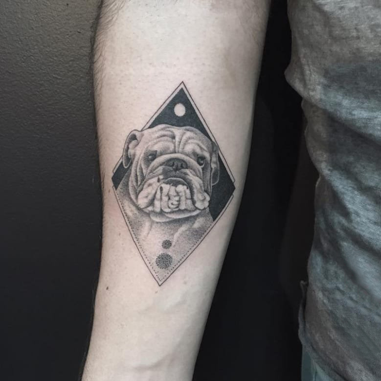 黑灰纹身 多款点刺纹身黑灰纹身图案