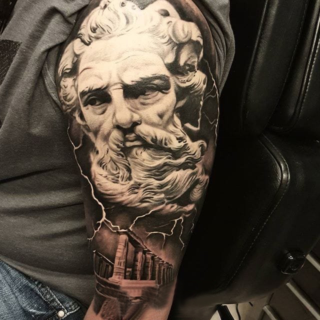 黑灰纹身 多款点刺纹素描经典纹身图案