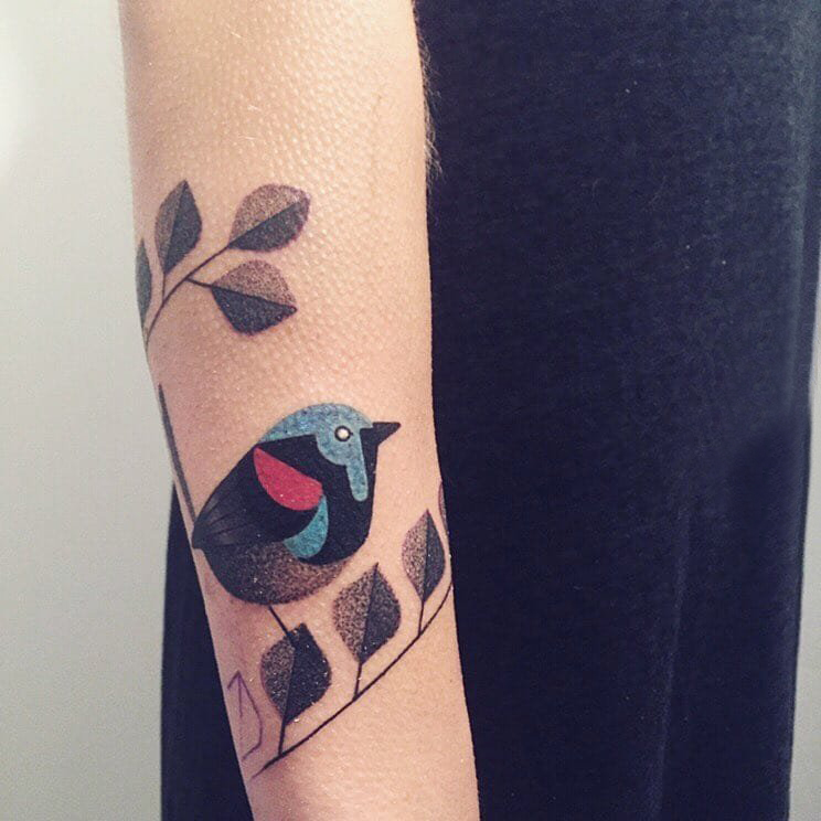 几何 纹身图案 多款简单线条纹身彩绘欧美几何纹身图案