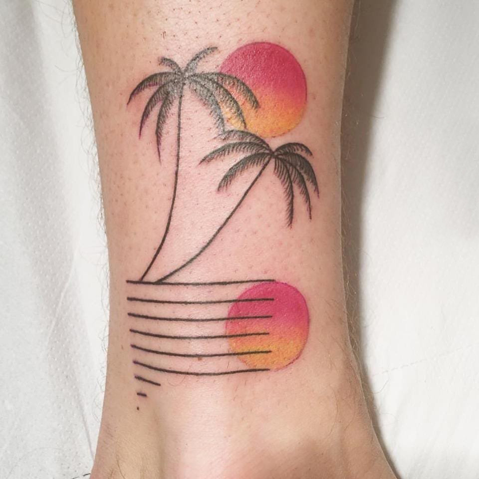 几何 纹身图案 多款简单线条纹身彩绘欧美几何纹身图案