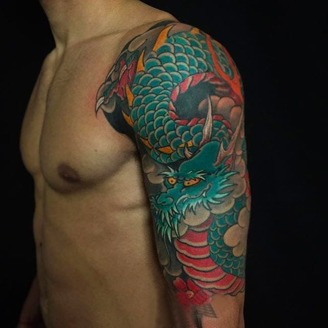 日本纹身 多款彩绘纹身日本纹身图案