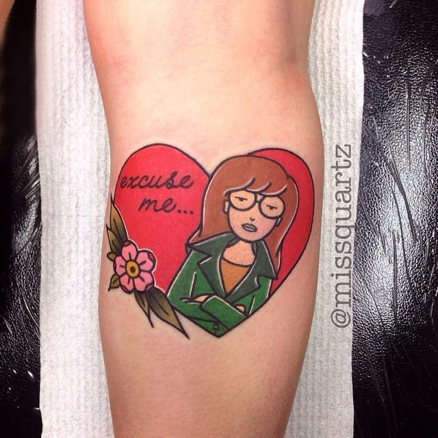 纹身卡通 多款简约线条纹身卡通素描纹身图案