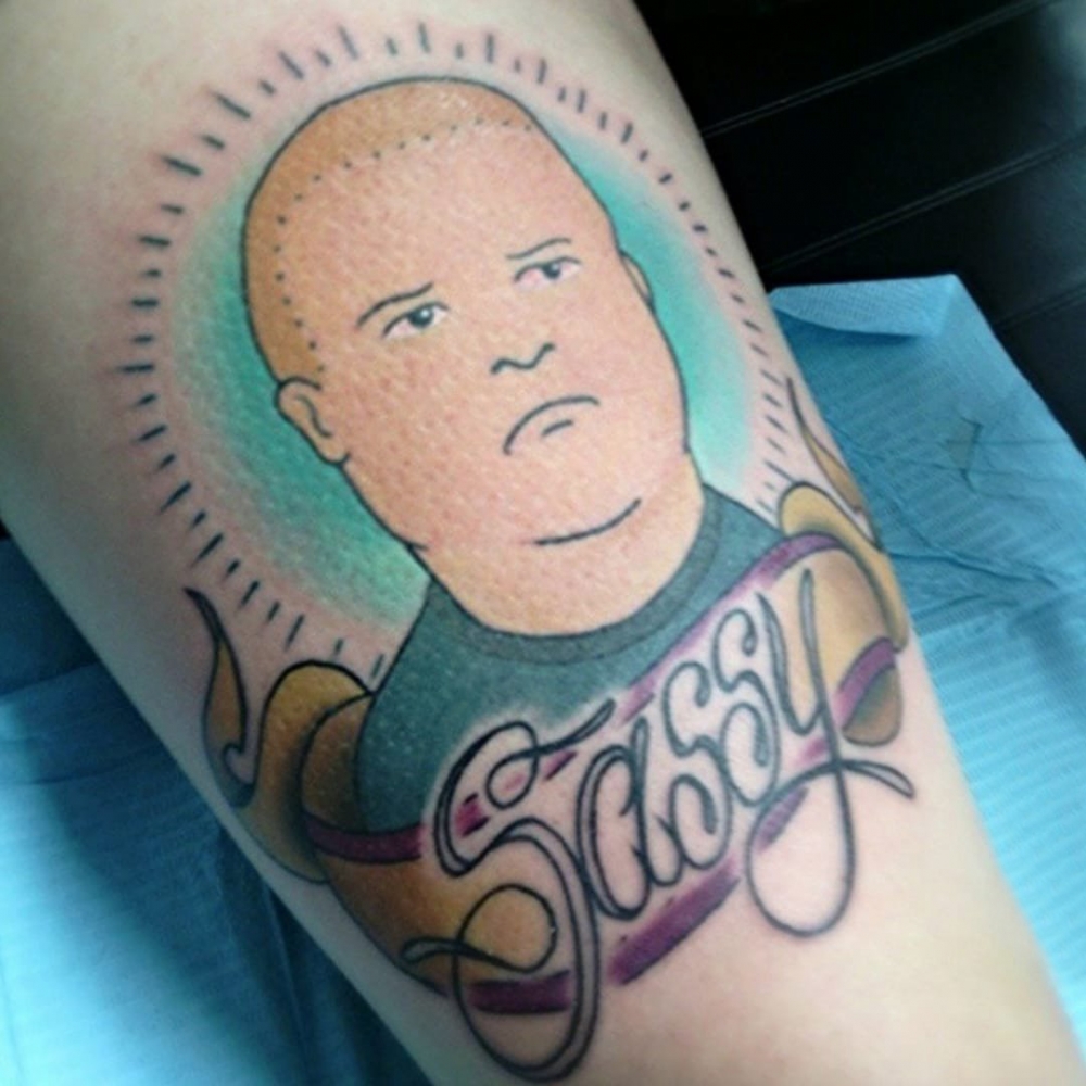 纹身卡通 多款素描纹身彩色卡通纹身图案
