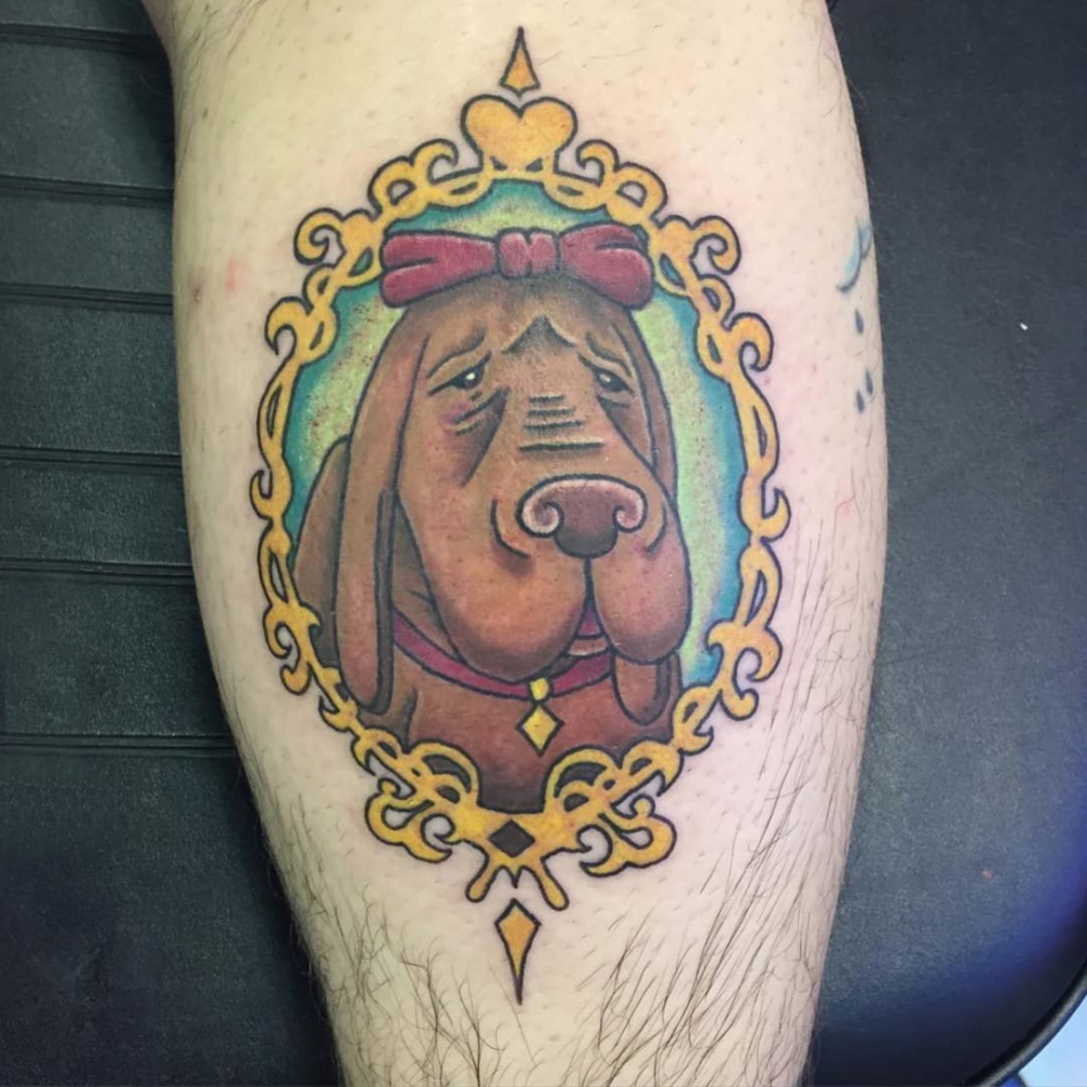 纹身卡通 多款素描纹身彩色卡通纹身图案