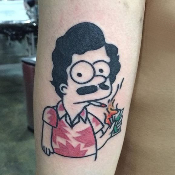 纹身卡通 多款素描纹身卡通纹身图案