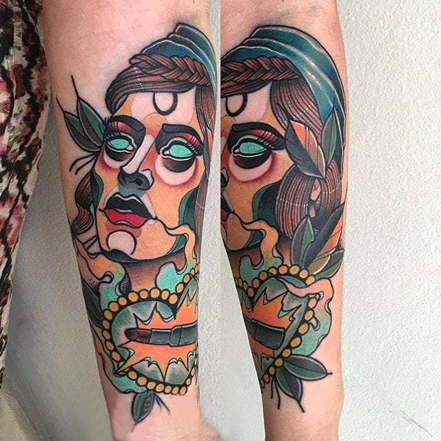 眼睛纹身 多款彩绘纹身素描眼睛纹身图案