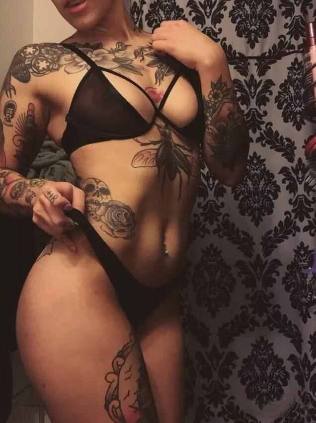 一组性感美女为你展示纹身的诱惑