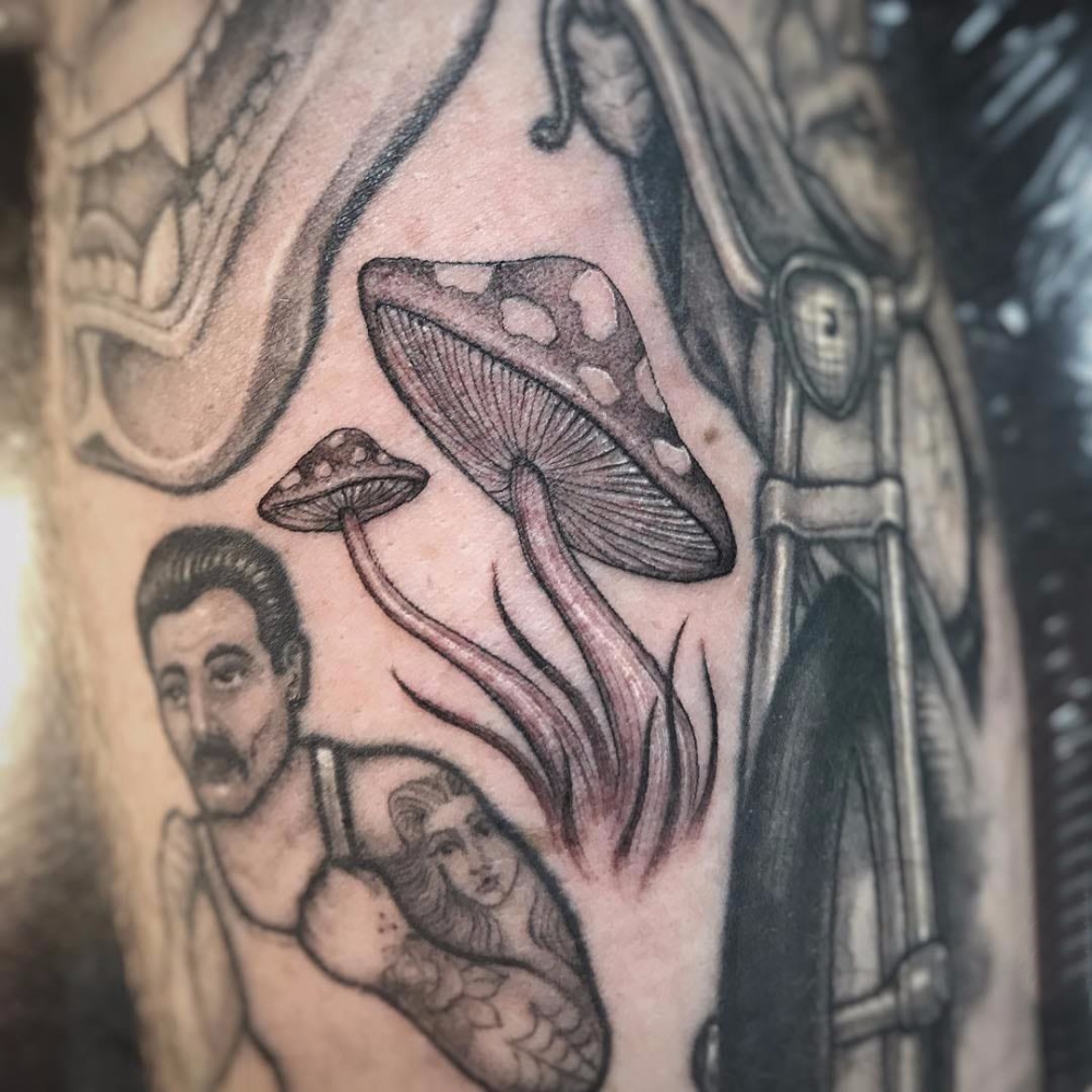 植物纹身 多款简单线条纹身素描小清新植物纹身图案