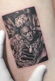 黑灰纹身 多款点刺纹身黑灰纹身图案