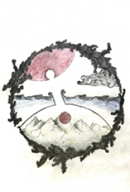 植物纹身 多款小清新植物纹身素描纹身手稿