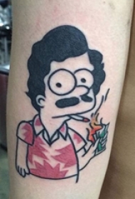 纹身卡通 多款素描纹身卡通纹身图案