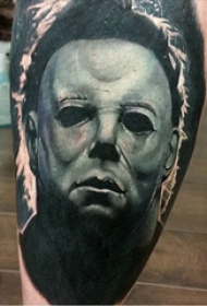 恐怖纹身 多款点刺纹身彩色恐怖纹身图案