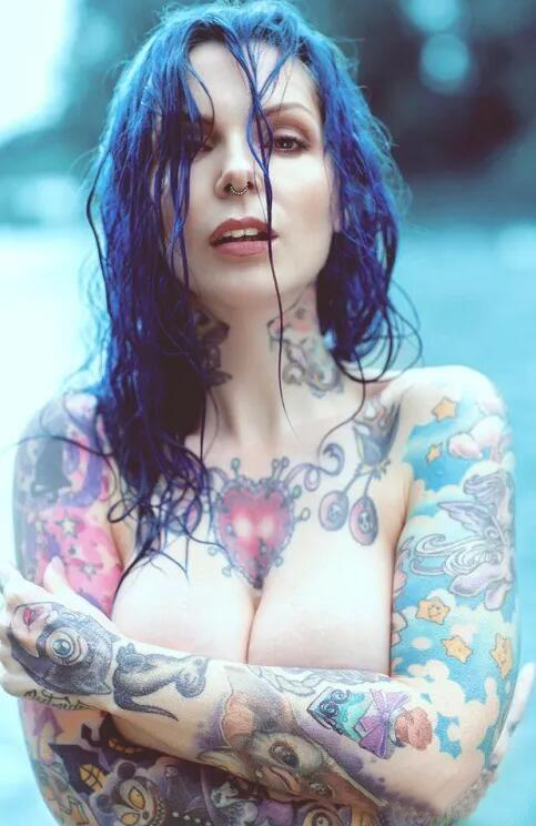 超火辣性感美女纹身套图