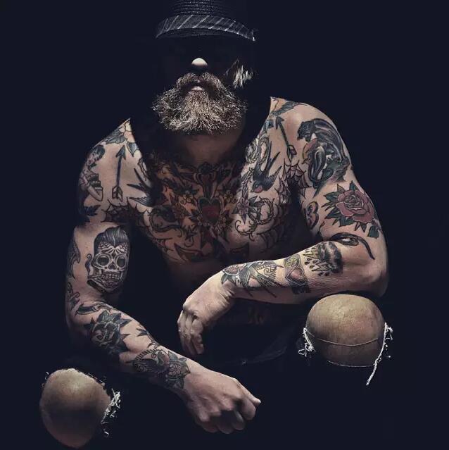 超帅超酷的帅哥纹身图案