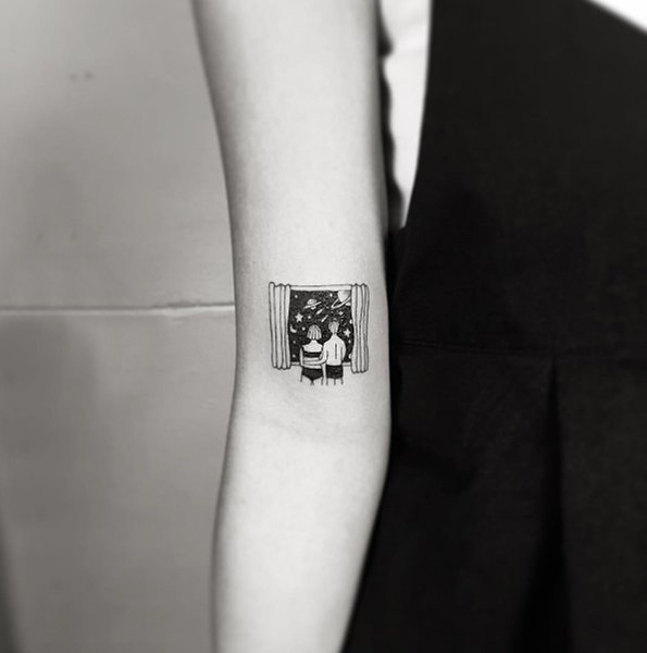 迷你小纹身  微型可爱的迷你小纹身图案