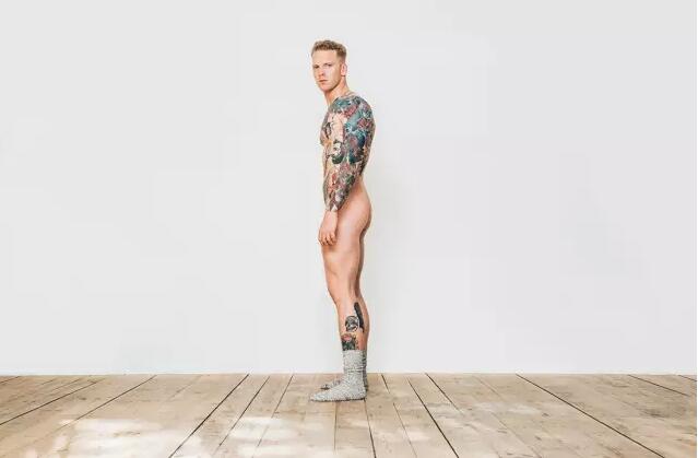 潮流时尚欧美风帅哥个性纹身图片