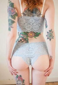 美女性感纹身图片大全