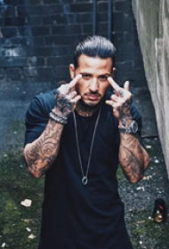 超帅超酷的帅哥纹身图案