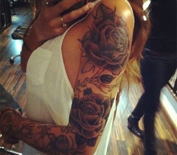 手臂纹身图片  款式多样的手臂纹身图案