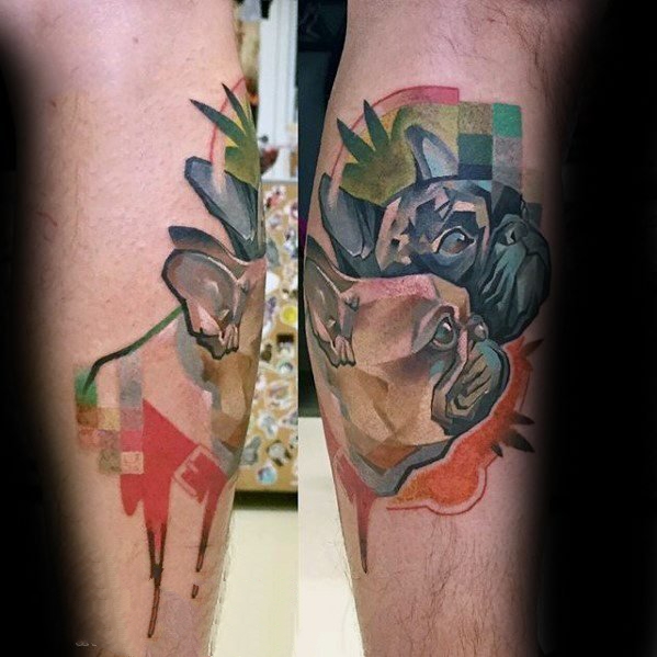 像素风格纹身  趣味而又百变的像素风格纹身图案