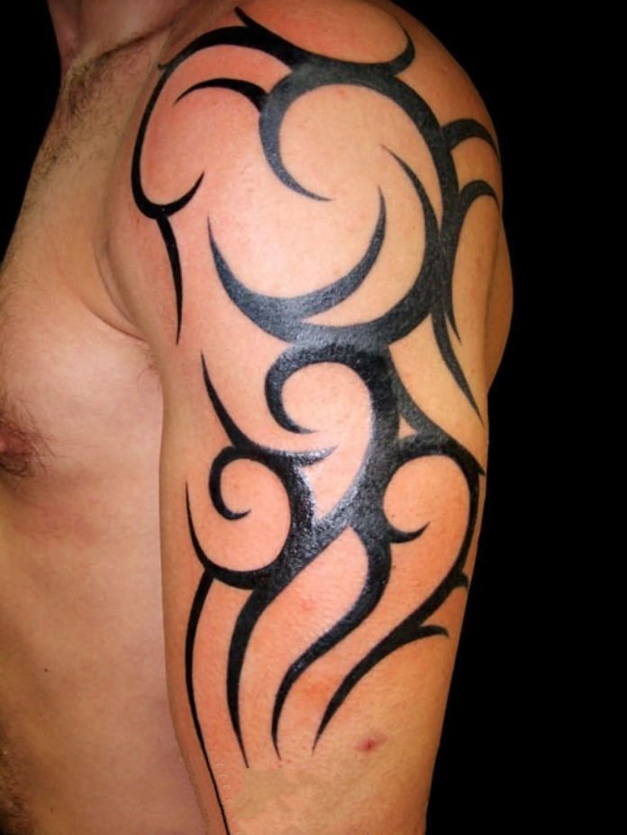 手臂纹身图片   色调沉闷却创意十足的手臂纹身图片